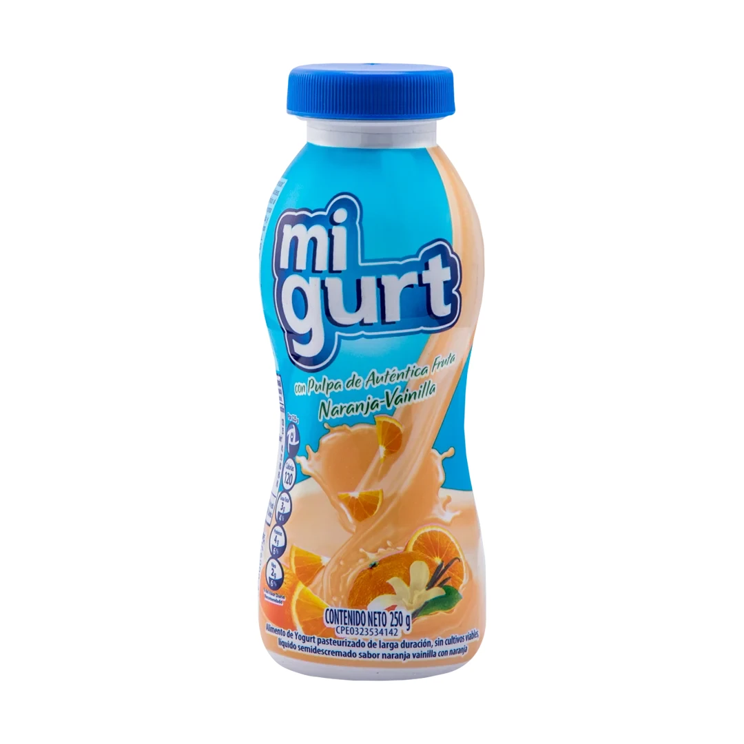 YOGURT FRUTA NARANJA-V 250 G x 24 Uds.
