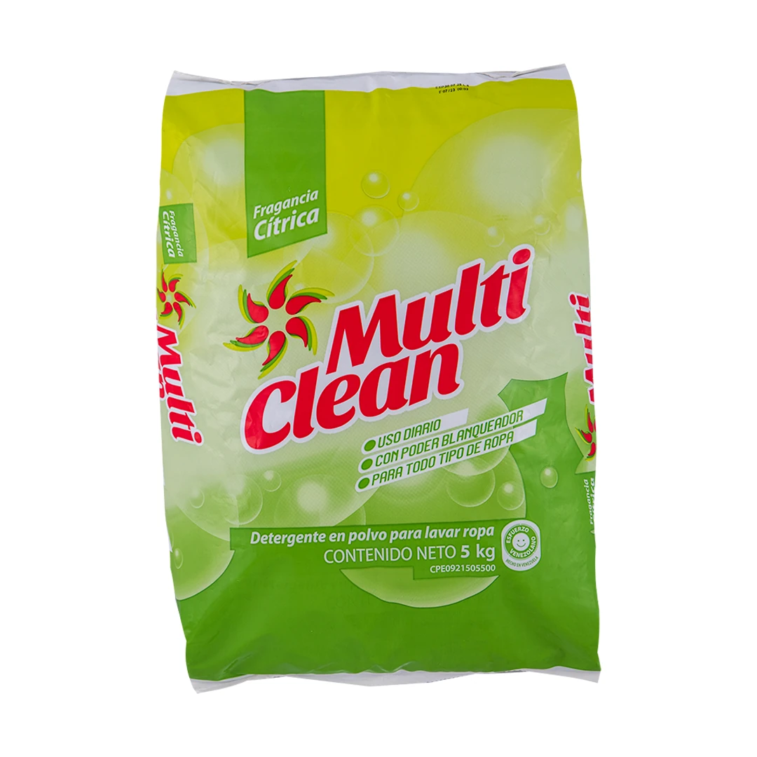 MULTI CLEAN DETER FRAG CITRICA 5 KG x 4 Uds.