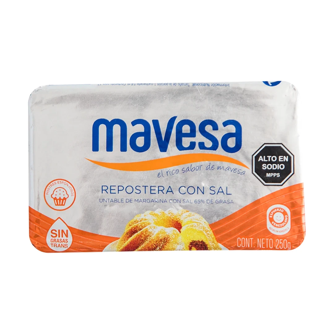 MAVESA REPOSTERA PANELITA C/SAL 250G x 12 Uds.