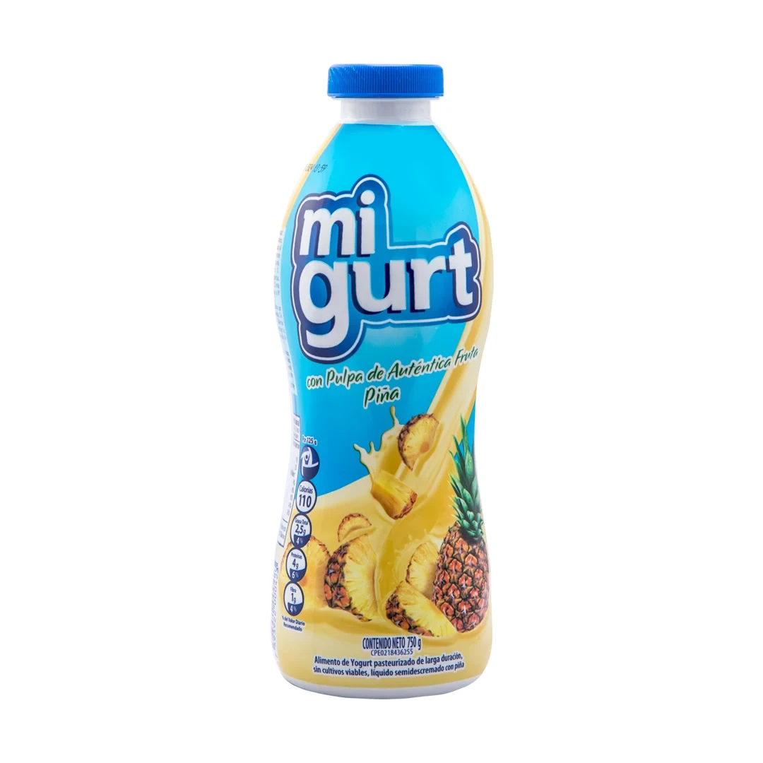 [Y040] YOGURT FRUTA PIÑA 750 G x 12 Uds.