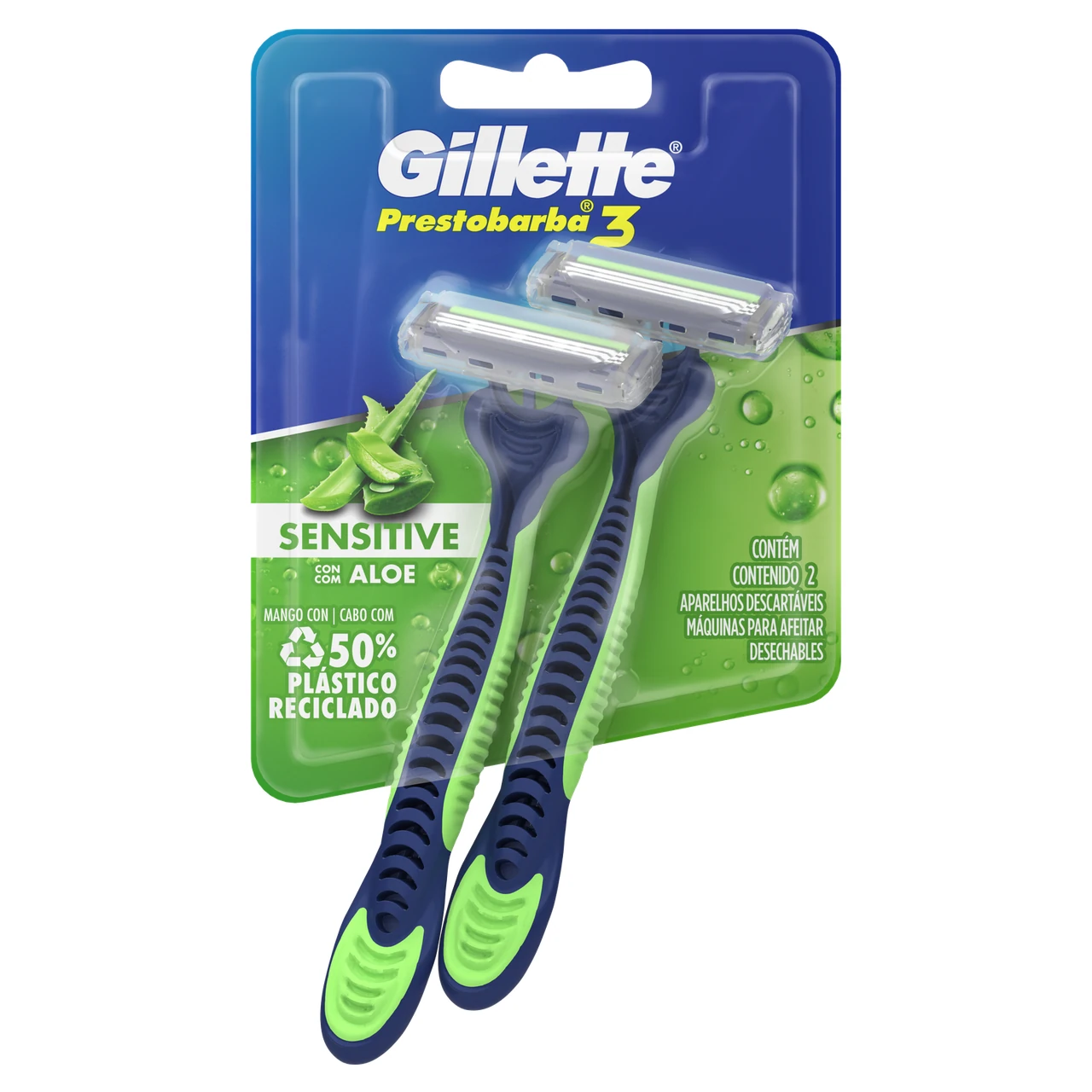 [80685930] GILLETTE BLIST PB3X2 SENSECARE 23 G x 72 Uds.